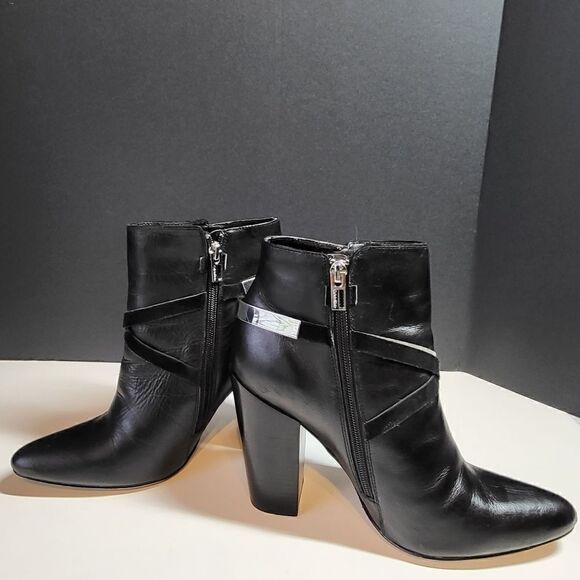 Calvin Klein Black Ankle Boots - Picture 5 of 12